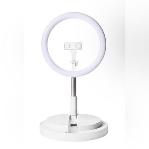 NWOT RING LIGHT  STAND WITH  PHONE HOLDER  WITH BOX